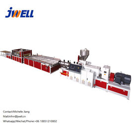 Wood Plastic Indoor Decorative Materials Extrusion Line 600-1200 Conical Twin Screw