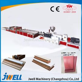Jwell hot sale PVC WPC foaming single screw extrusion line