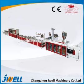 Jwell hot sale PVC WPC foaming single screw extrusion line
